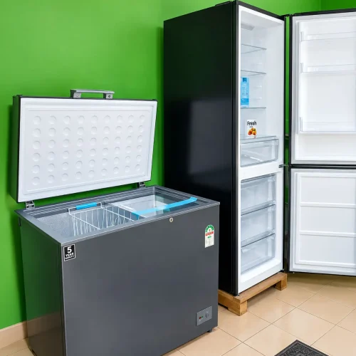 Kühlschrank und Gefriertruhe